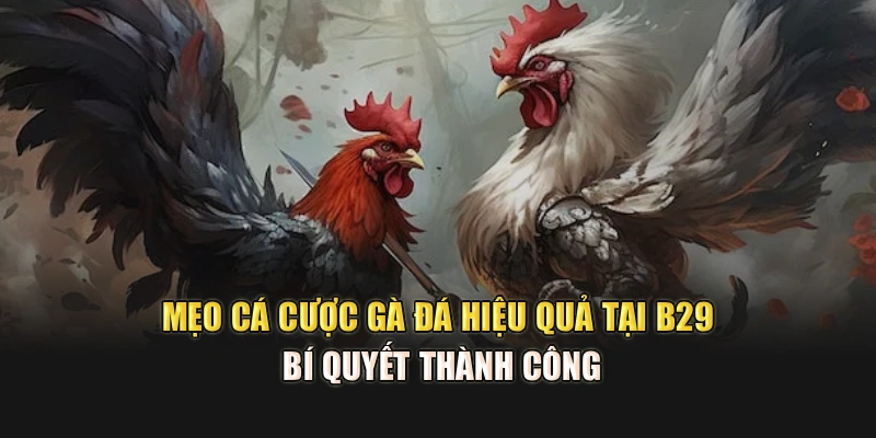 Mẹo Cá Cược Gà Đá Hiệu Quả Tại B29 – Bí Quyết Thành Công