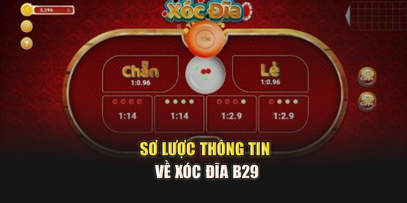 Sơ lược thông tin về xóc đĩa B29